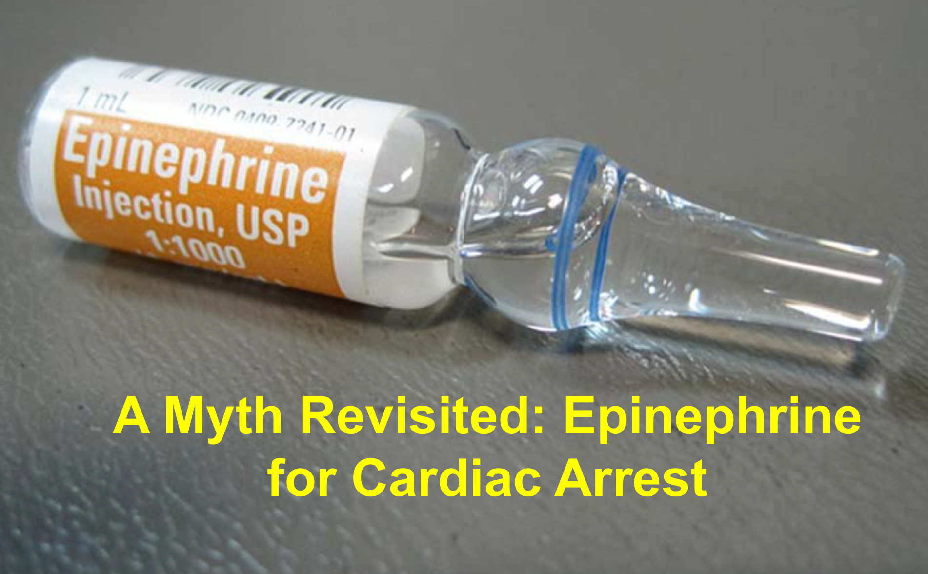 a myth revisited epinephrine for cardiac arrest emdocs patient access resume