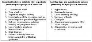 Emdocs Net Emergency Medicine Educationheadaches In The Postpartum Period Emdocs Net Emergency Medicine Education