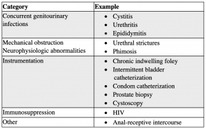 prostatitis causes epididymitis