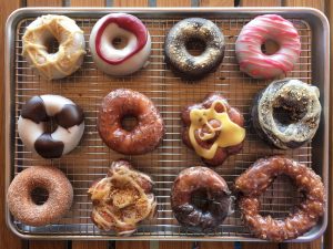 Image of a dozen donuts, deadly dozen