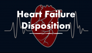 Heart failure disposition header