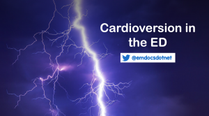 Cardioversion in the ED header