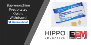 Buprenorphine precipitated opioid withdrawal header