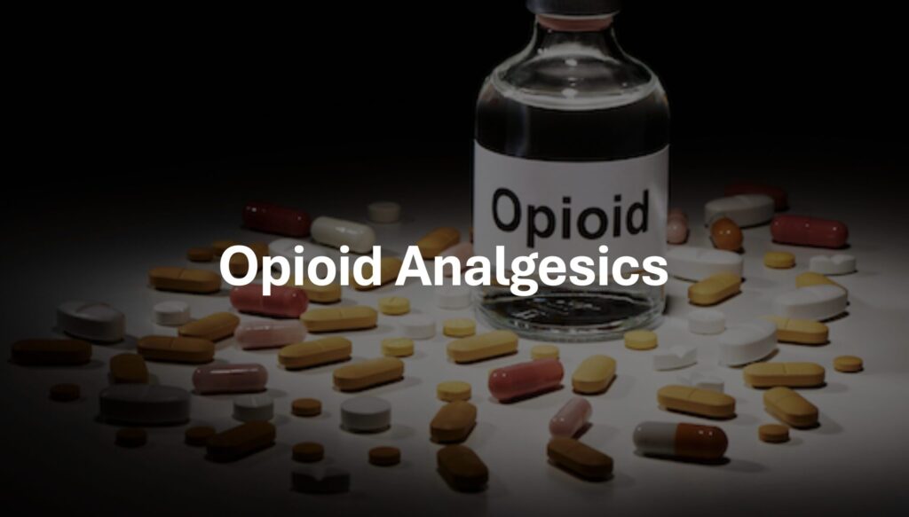 Opioid Analgesics Header