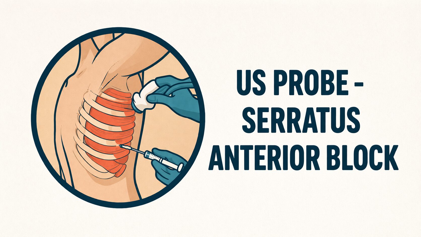 US Probe: Serratus Anterior Block